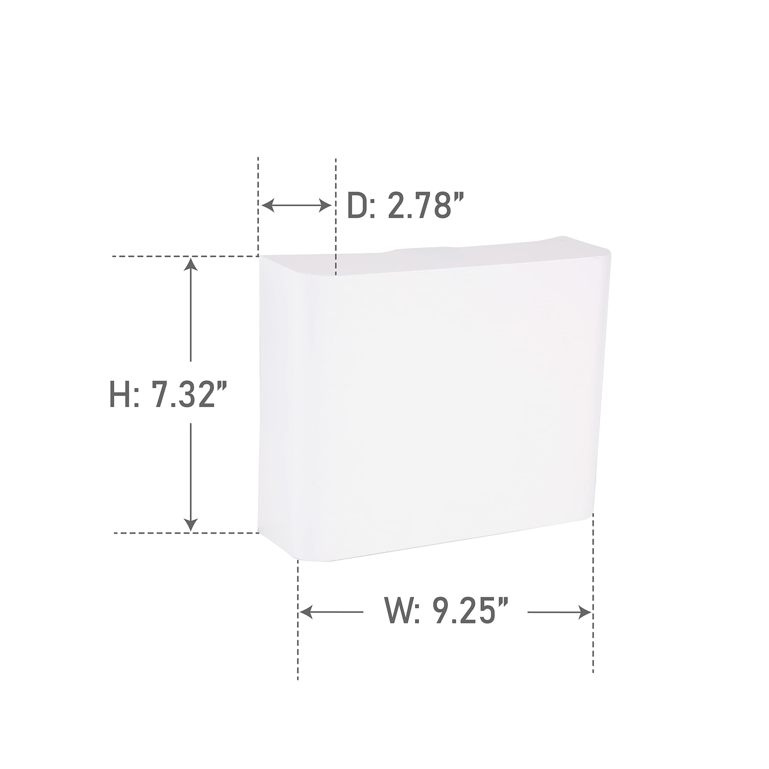 Craftmade Cl4000 W Builder Door Chime With Loud Mechanism, 9''H X 7''W X 2''D, White